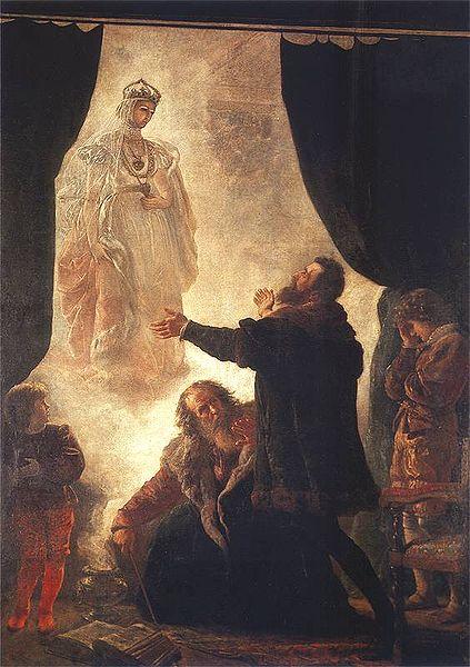 Wojciech Gerson ghost of Barbara Radziwill oil painting picture
